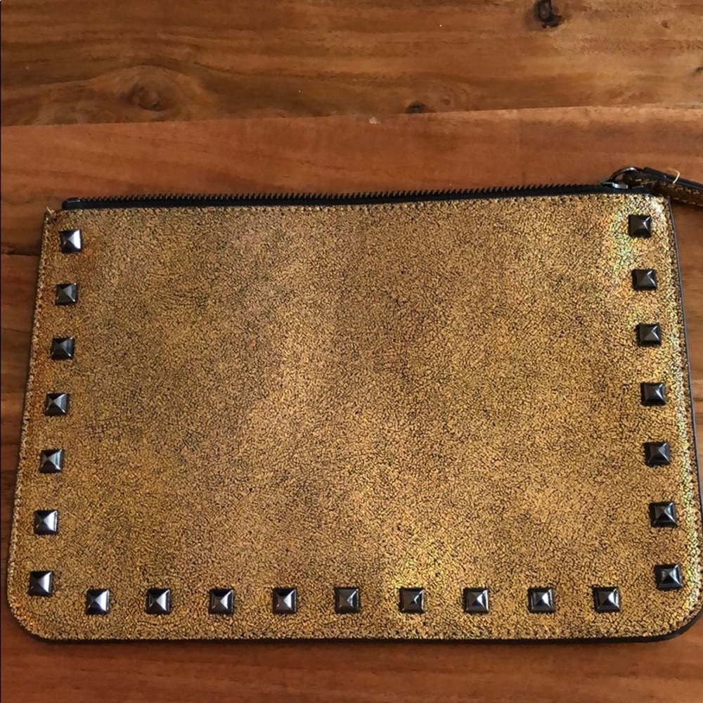 Gold Rebecca Minkoff Clutch